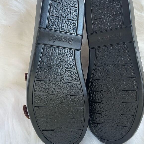 Propèt  Breeze walker leather brown Velcro straps sandals size 10 - Picture 8 of 8